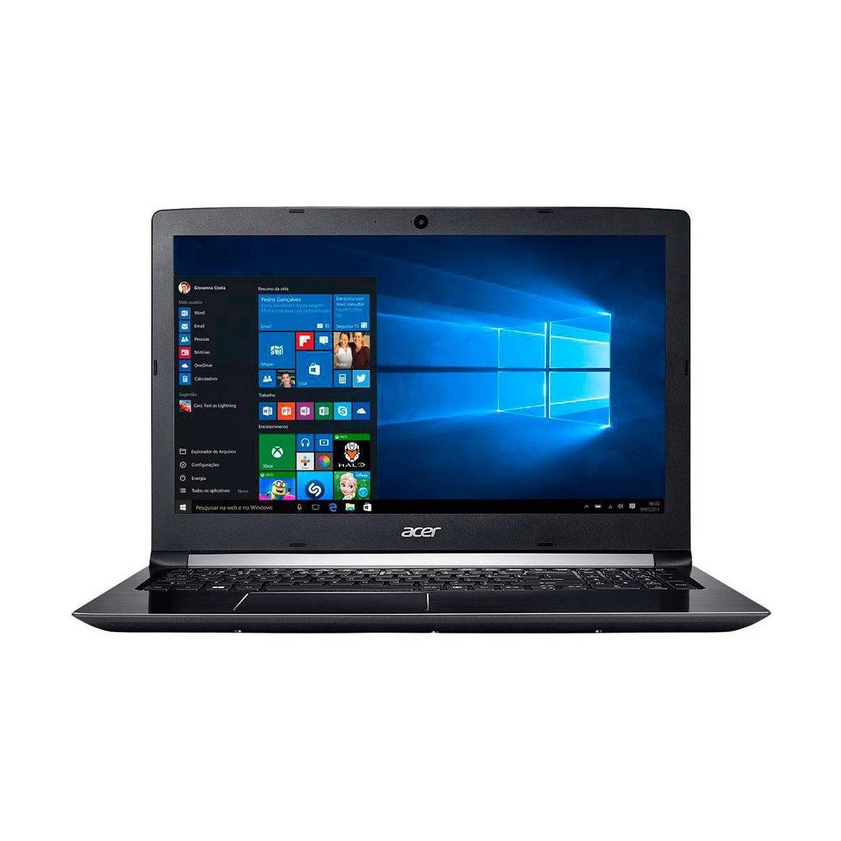 Notebook Acer Aspire - A515-51G-72DB