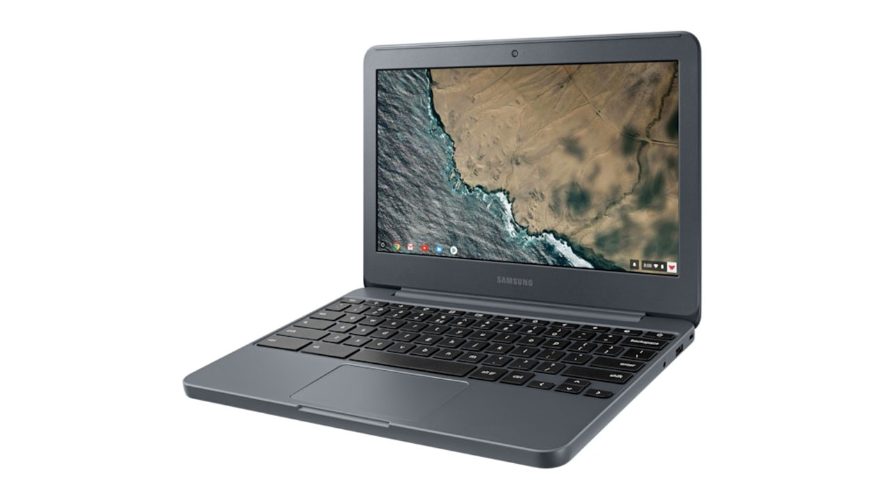 O Samsung Chromebook é indicado para estudos e usa o sistema ChromeOS. (Foto: Divulgação/Samsung)