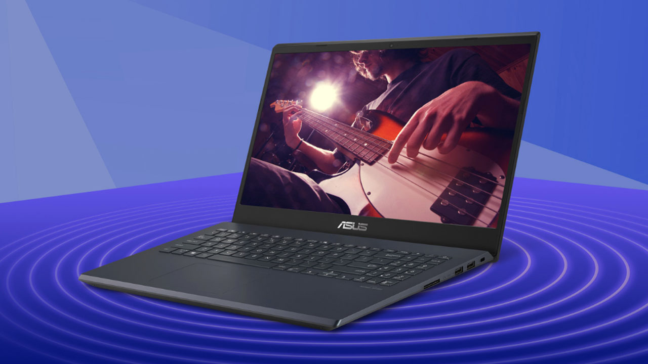 A ASUS promete áudio de alta qualidade no X571GT