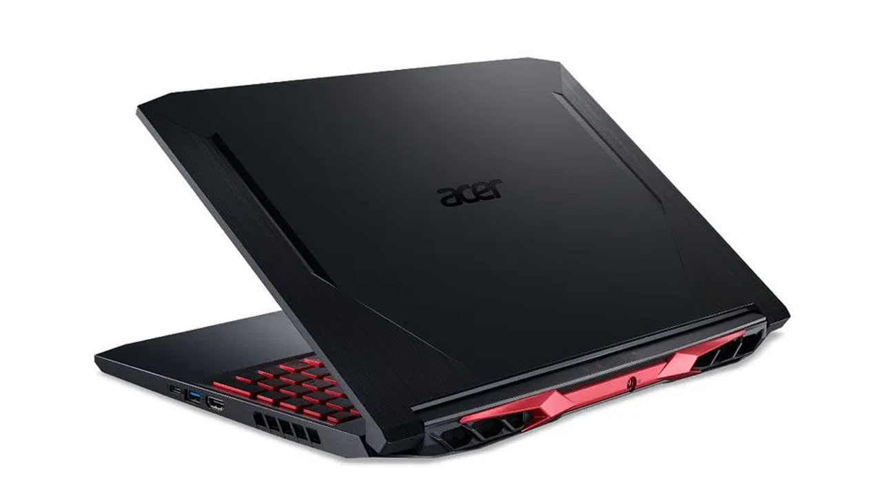 Acabamento traseiro do Acer Nitro 5 AN515-55-705U