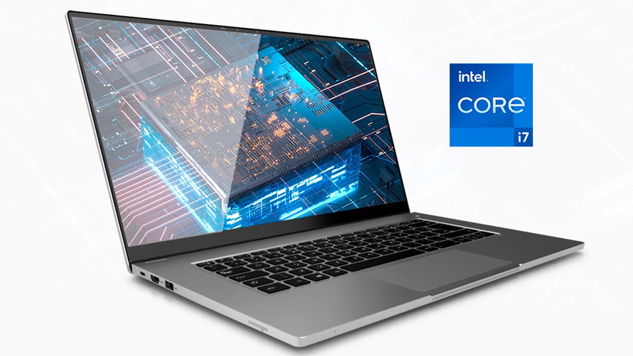 O processador i7 de 11° geração garante bom desempenho ao notebook da Avell