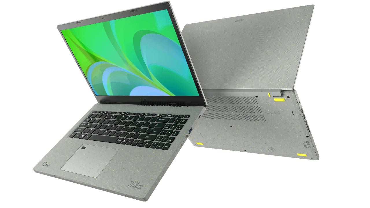Design do Acer Aspire Vero