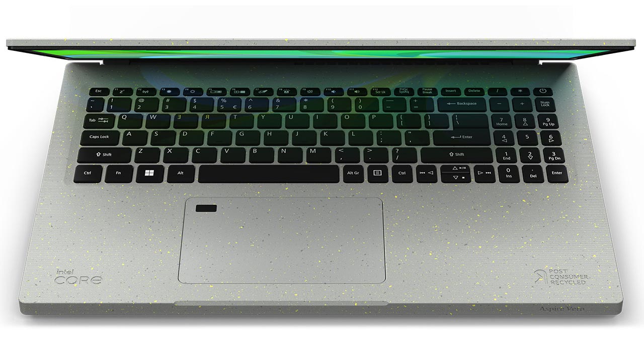 O Acer Aspire Vero não possui pintura artificial na sua carcaça