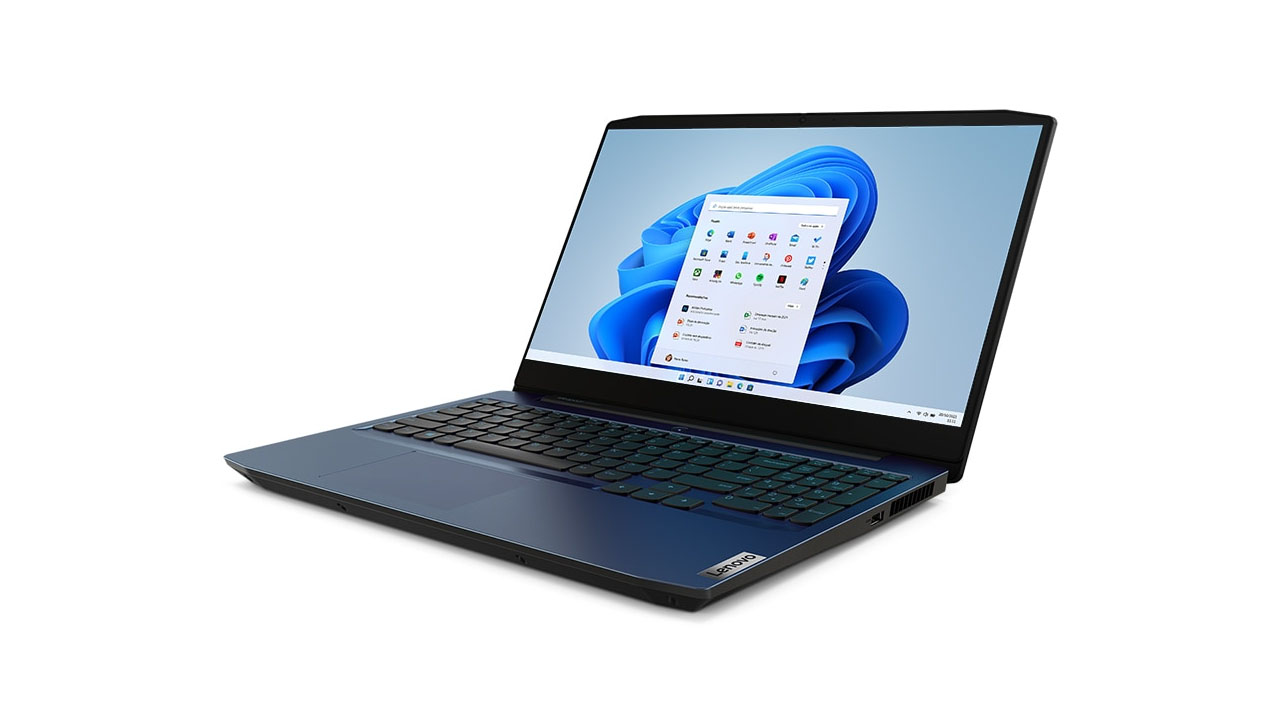 O IdeaPad Gaming 3i 82CG0002BR tem um bom desempenho com o processador i5 de décima geração